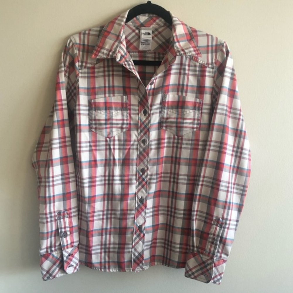 The North Face Plaid Button Down Shirt